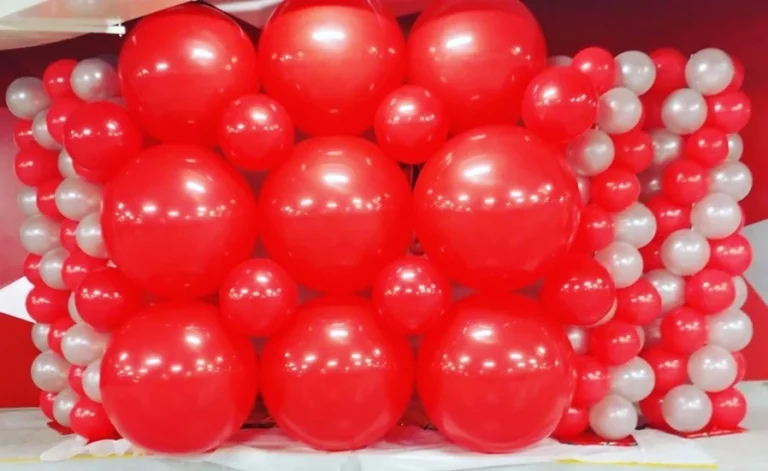 Exploding Balloon Wall Unveiling