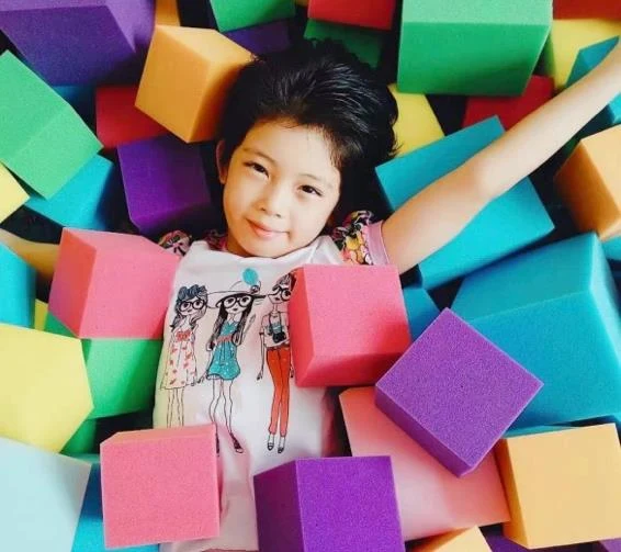 Cushion Cube Play Area