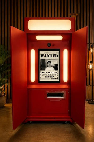 Newspaper Photobooth