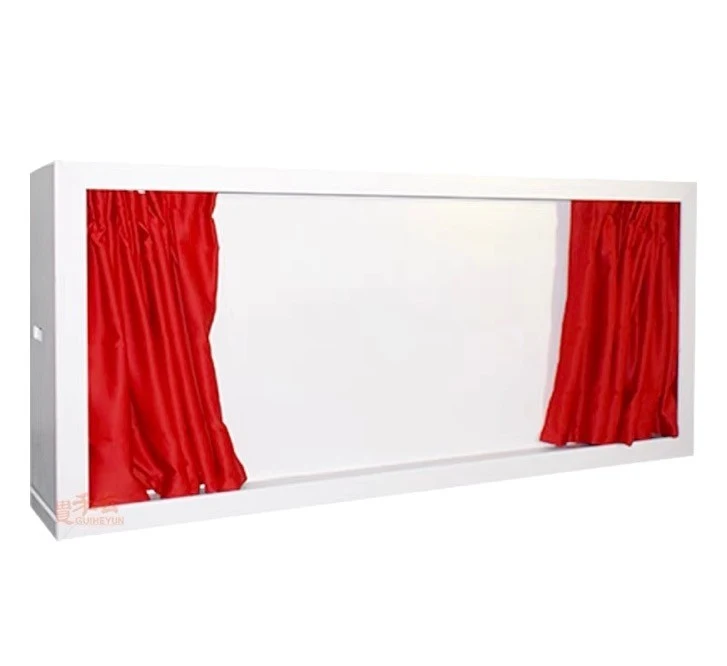 Auto Curtain Unveiling Effect