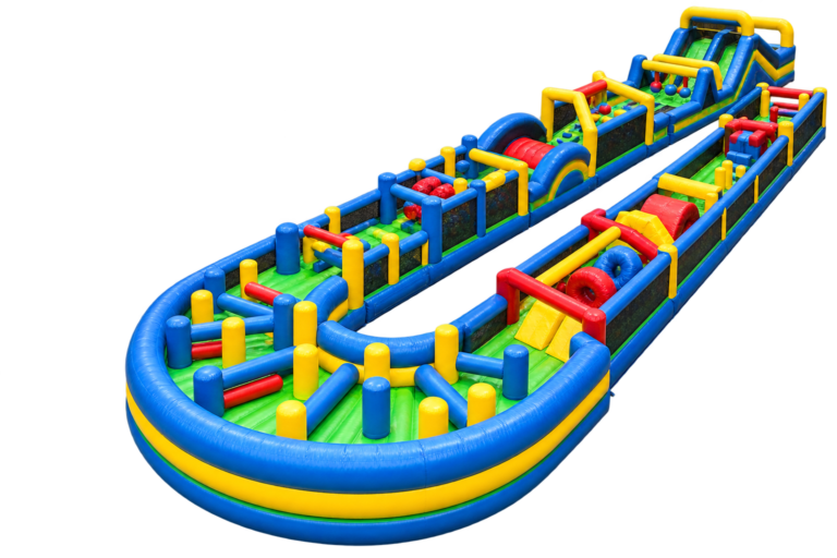 Giant Inflatable Ninja Obstacle