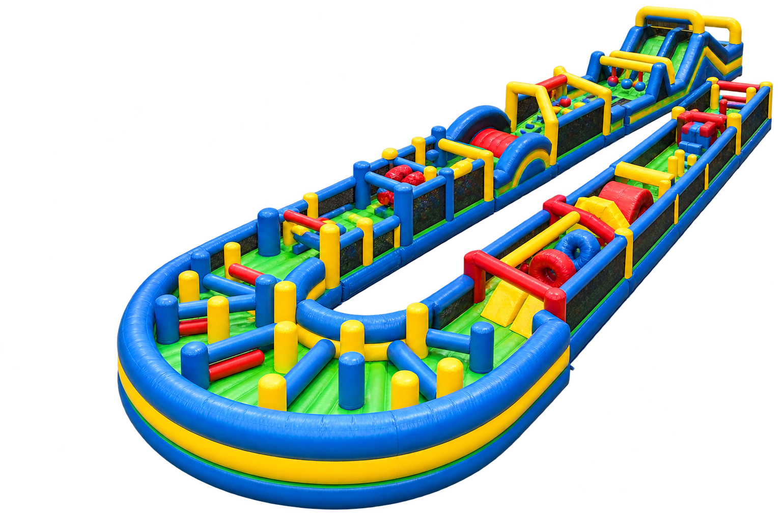 Giant Inflatable Ninja Obstacle