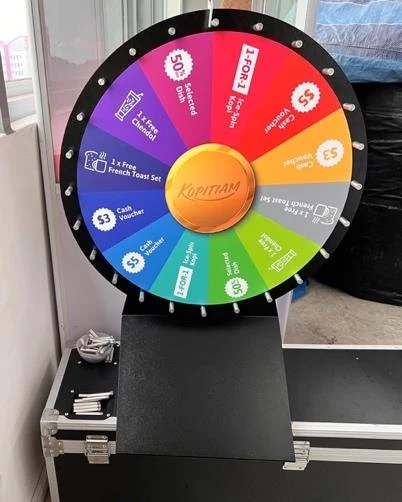 Table Top Spin the Wheel
