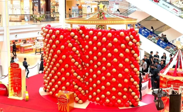 Balloon Wall Unveiling
