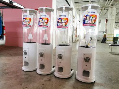 Tall Gashapon Machine