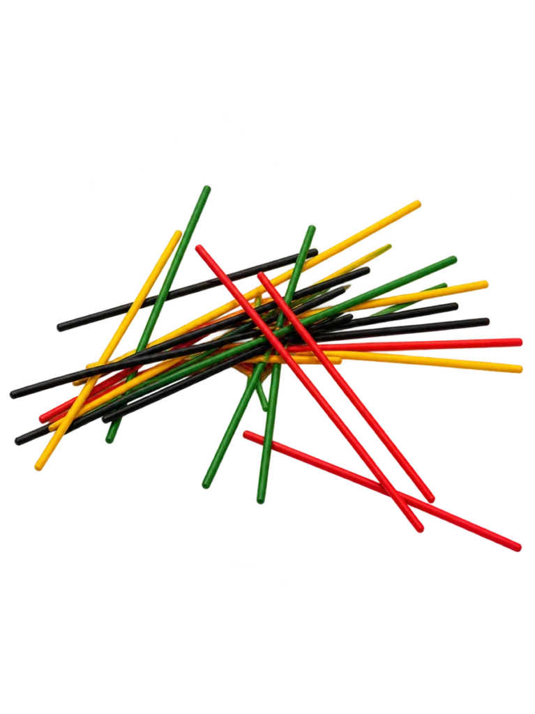 Giant Pick up Sticks — front view