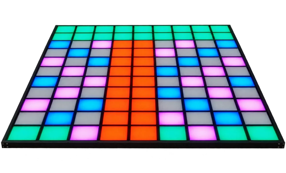 Interactive Lava Floor Game — front view