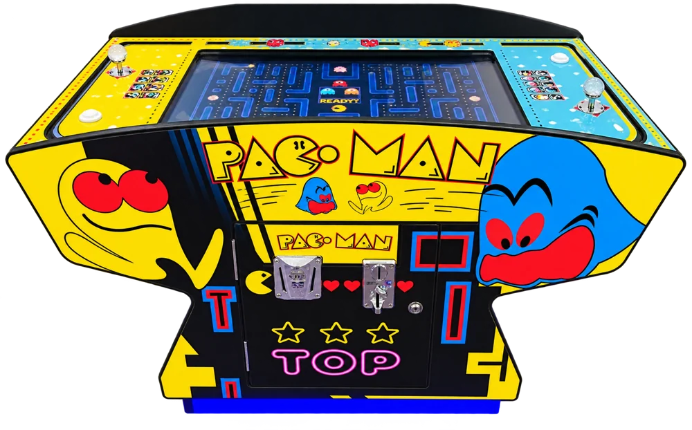 Pac Man Arcade Machine — front view