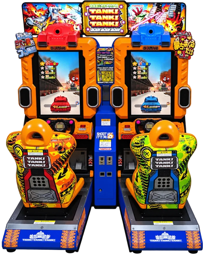 Tank Tank Arcade — front view